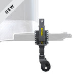 Trailer Valet JX3-SS drill-powered trailer jack with dual wheels and bolt-on mount – 3,000 lb capacity - TVJX3-SS